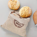 Linen Bread Bag - Reusable Food Storage Set