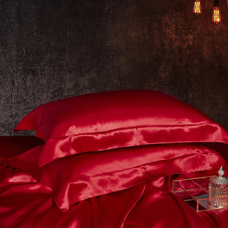 100% Pure Silk Pillowcase - Queen Size