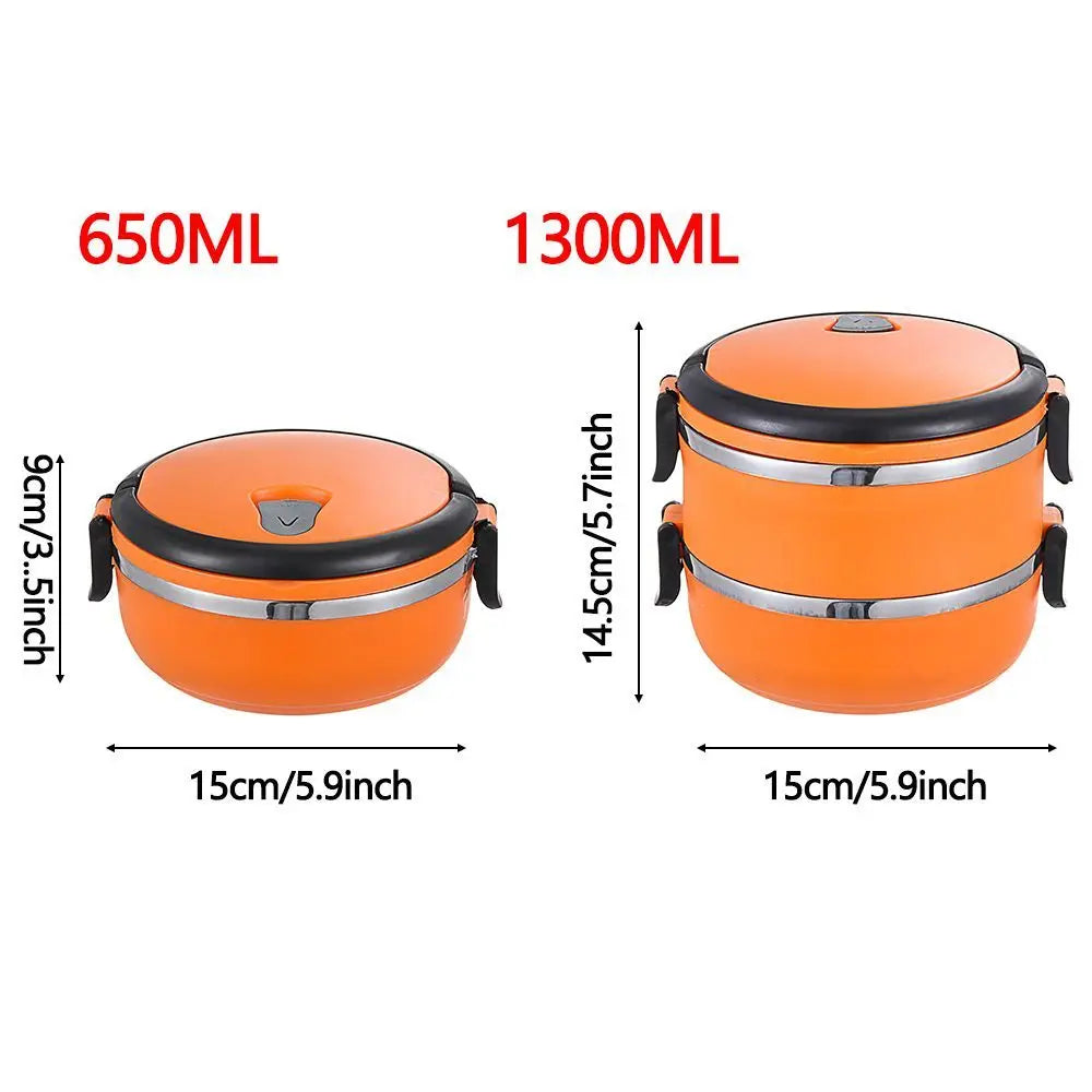 Stainless Steel Lunch Box - Vacuum Insulated Food Container