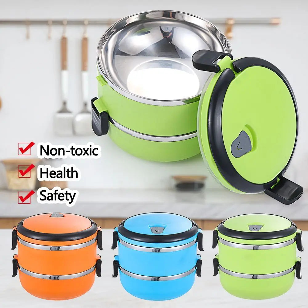 Stainless Steel Lunch Box - Vacuum Insulated Food Container