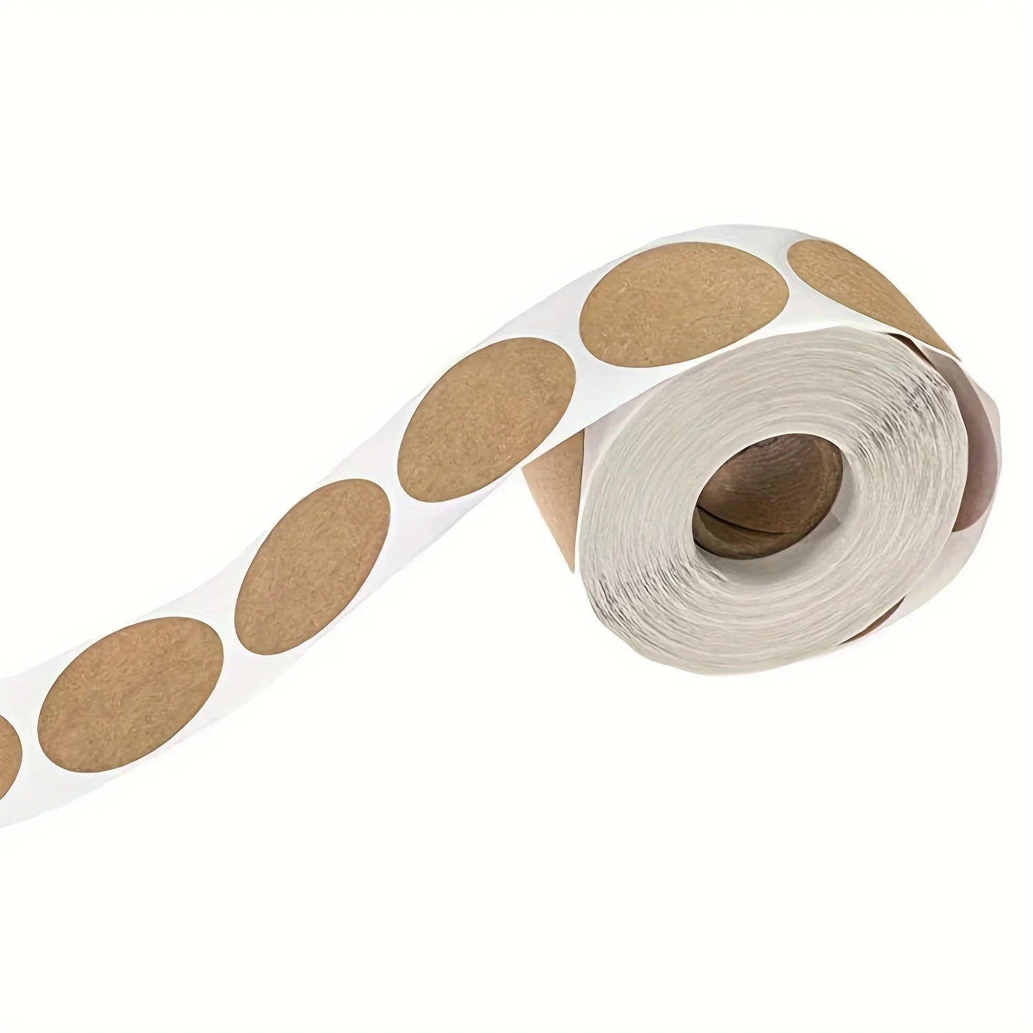Compostable Kraft Labels - 500 Pack (Biodegradable Stickers)