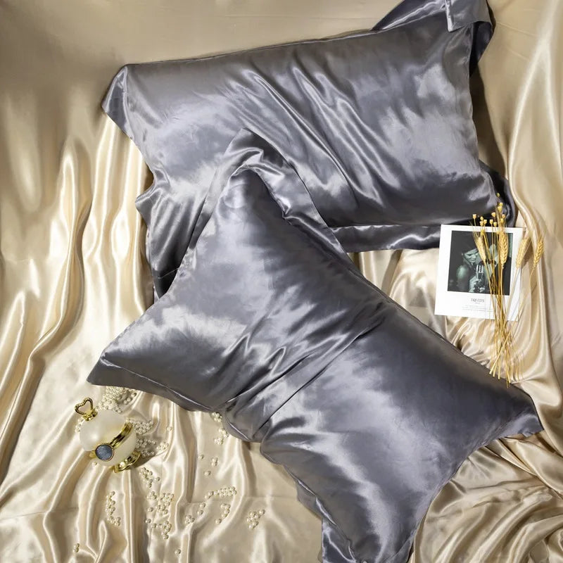 100% Pure Silk Pillowcase - Queen Size