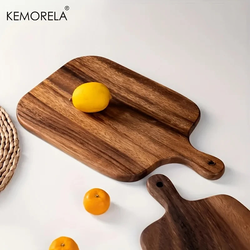 Wooden Cutting Board with Handle