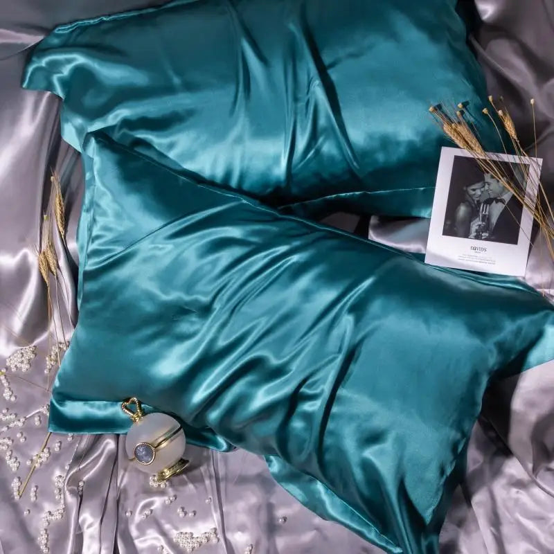 100% Pure Silk Pillowcase - Queen Size