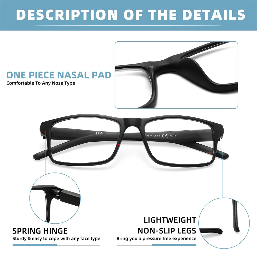Blue Light Blocking Glasses - Anti Eye Strain