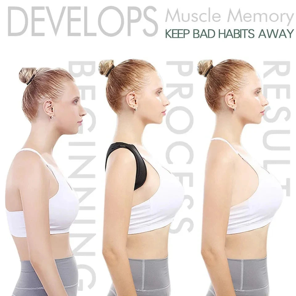 Posture Corrector Brace - Adjustable Back Support